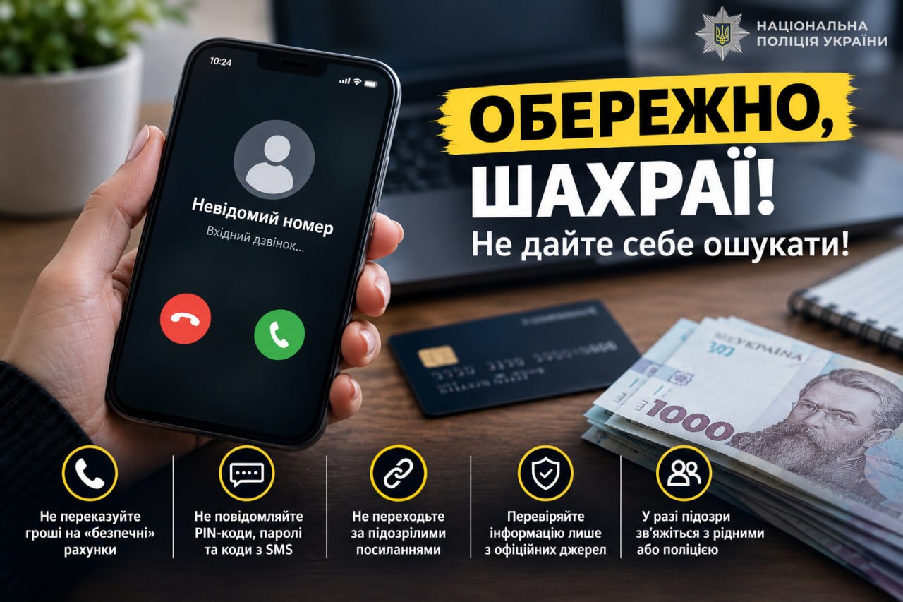 На Запоріжжі активізувалися телефонні шахраї