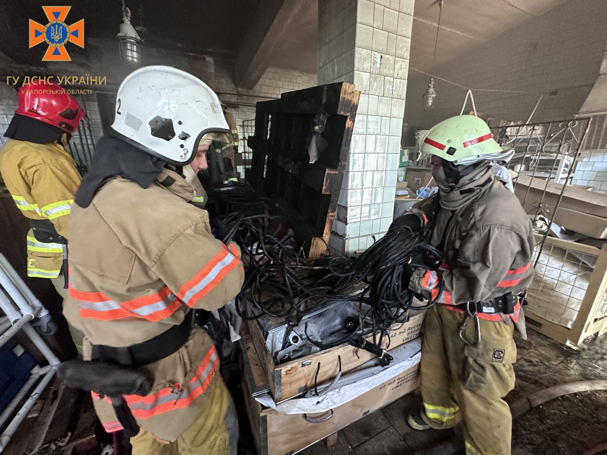 У Запоріжжі сталась пожежа в одній з лікарень: подробиці від рятувальників