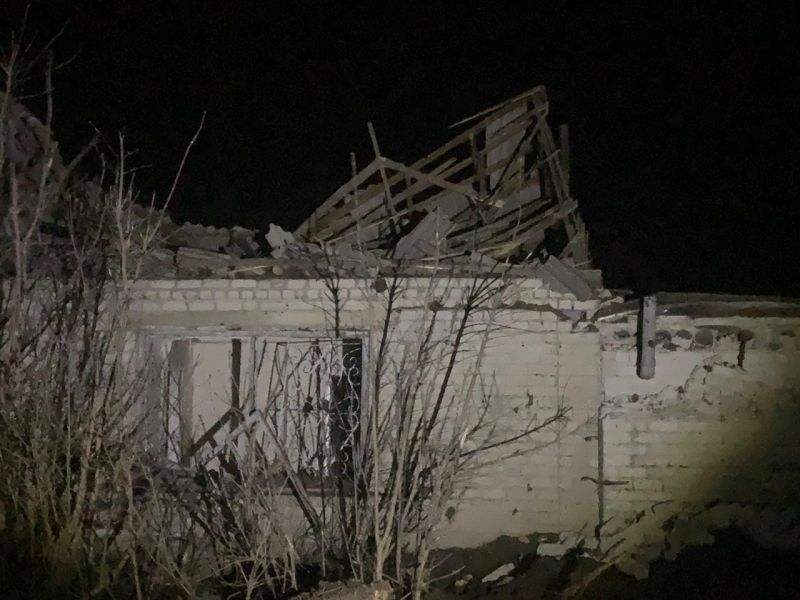Вночі ворог завдав удару по Запорізькому району - фото наслідків