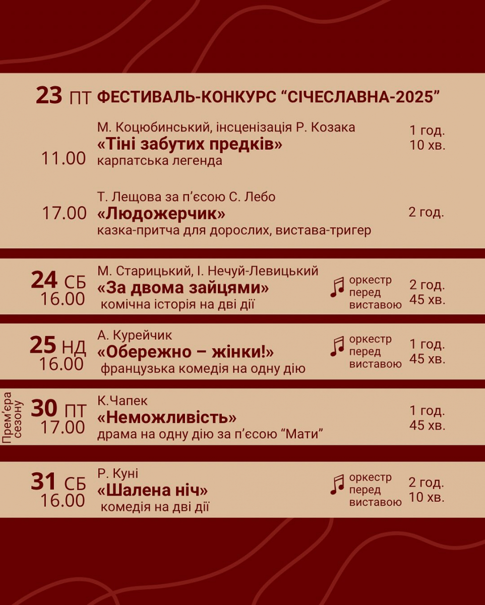 "Мінімум декорацій, максимум емоцій" - у Запоріжжі покажуть виставу, прем'єра якої вразила глядачів