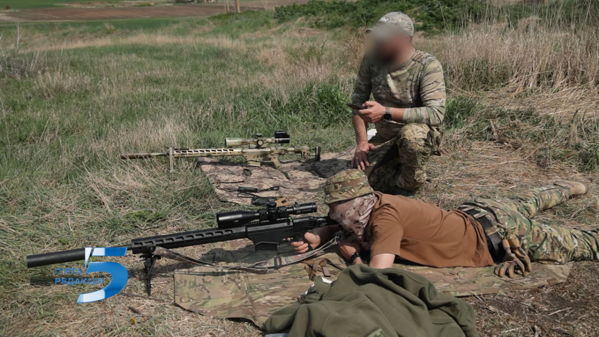 "Може знищити і цілий взвод" - як на Запоріжжі працюють снайпери 108 бригади (відео)