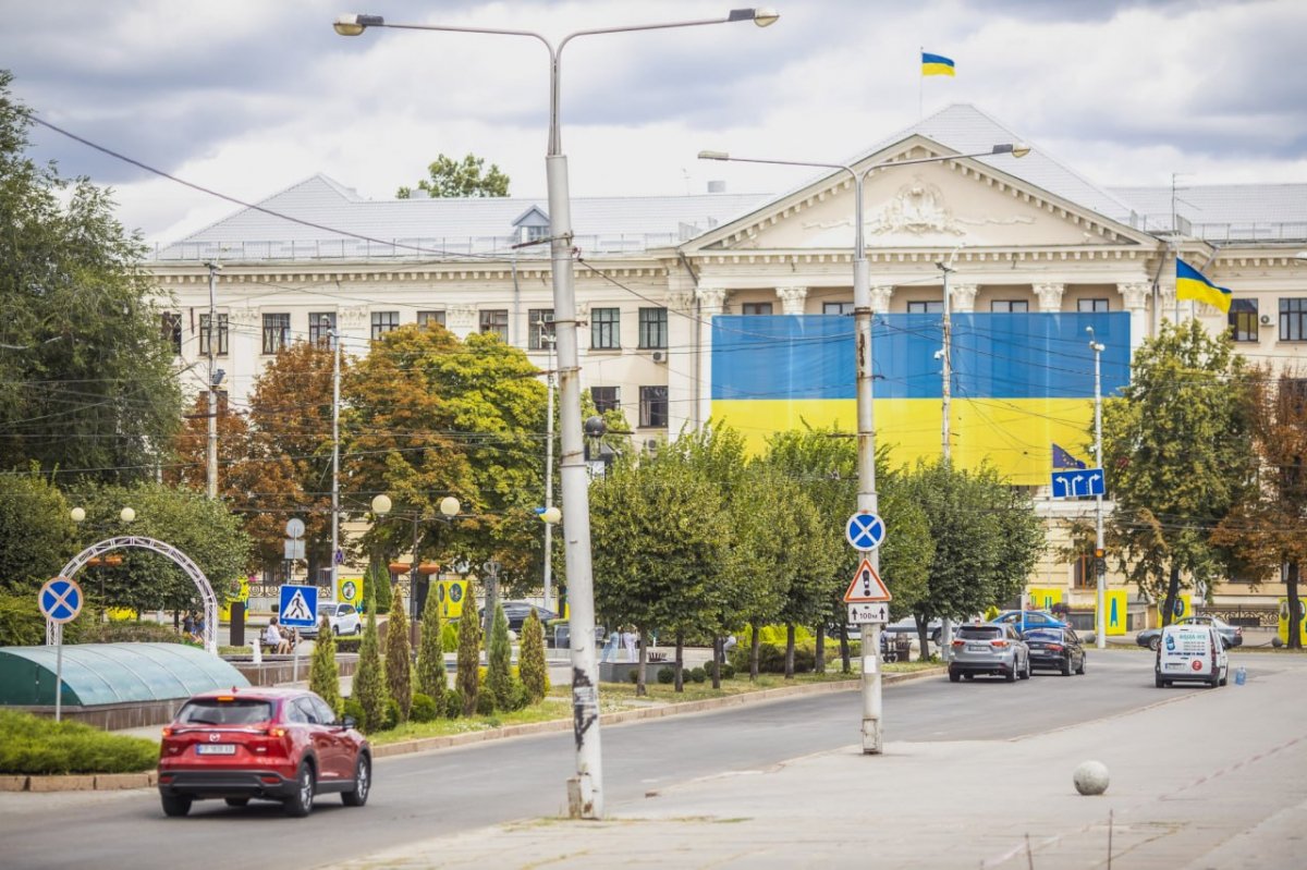 Бульвар Шевченка у Запоріжжі