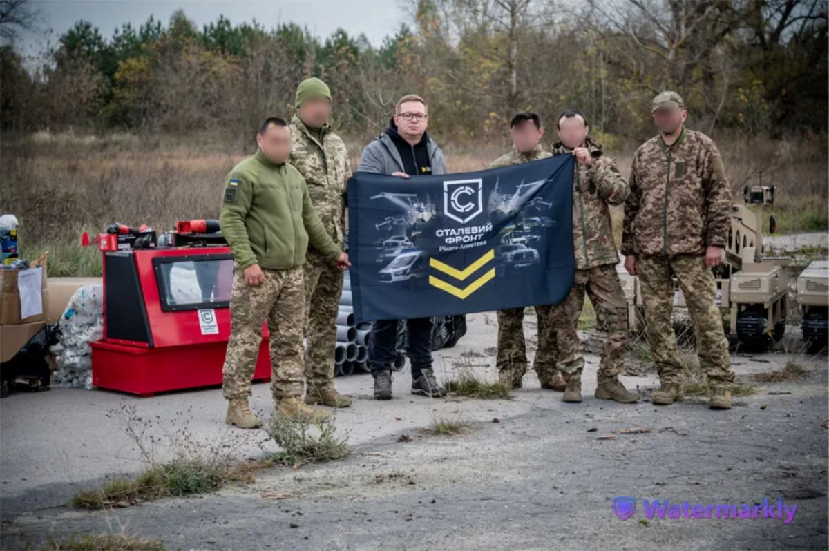 Допомога “Сталевого фронту” Ріната Ахметова 157-й бригаді вже перевищила 120 мільйонів гривень