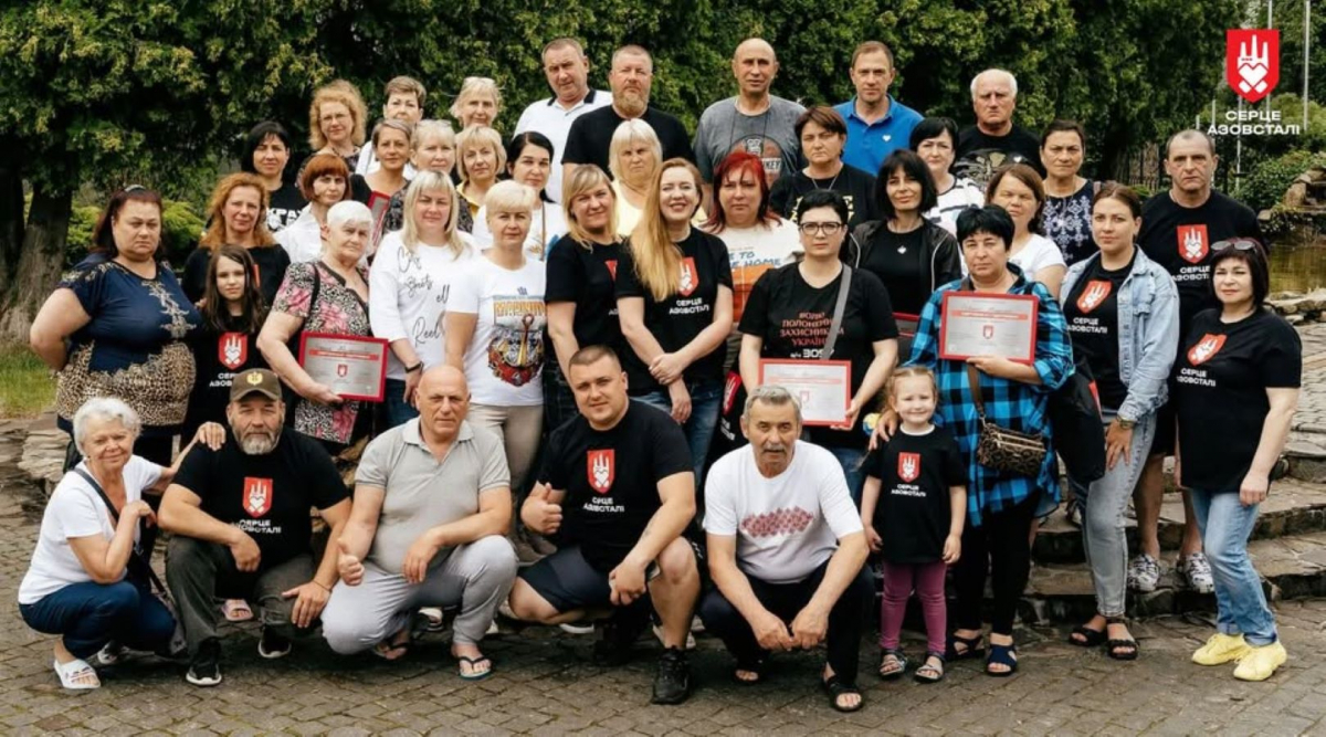 «Серце Азовсталі» отримало почесну нагороду від Президента України