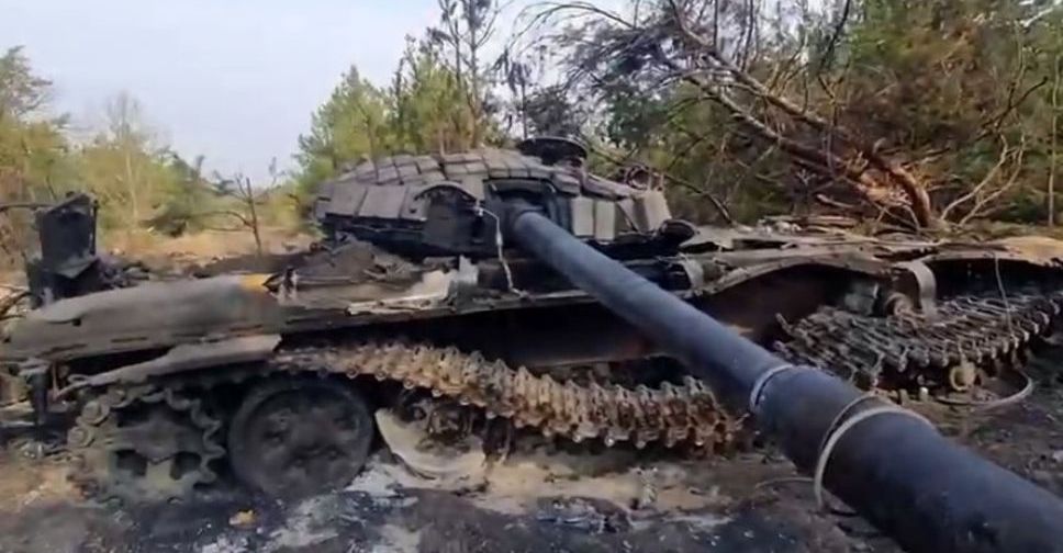 На Запорізькому напрямку знищили російський танк - відео