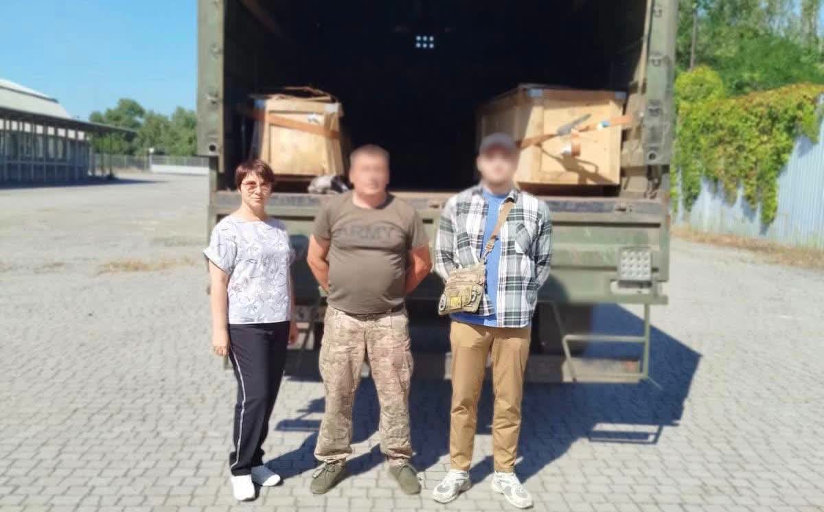 Запорізька митниця передала майно на потреби військової частини 3057 Нацгвардії (фото)