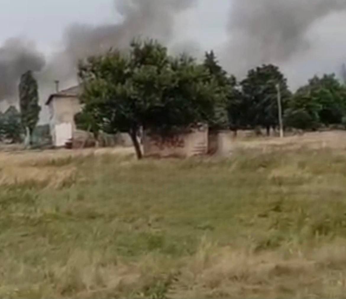 У Мелітопольському районі ЗСУ знищили російську військову базу - відео