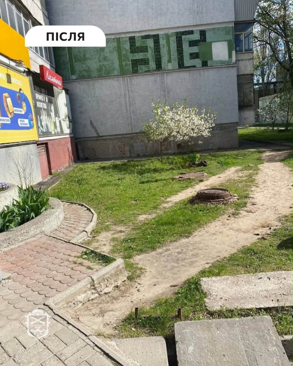 Небажані «прояви творчості» та незаконна реклама: у Запоріжжі очистили розмальовані стіни та прибрали вивіски (фото)