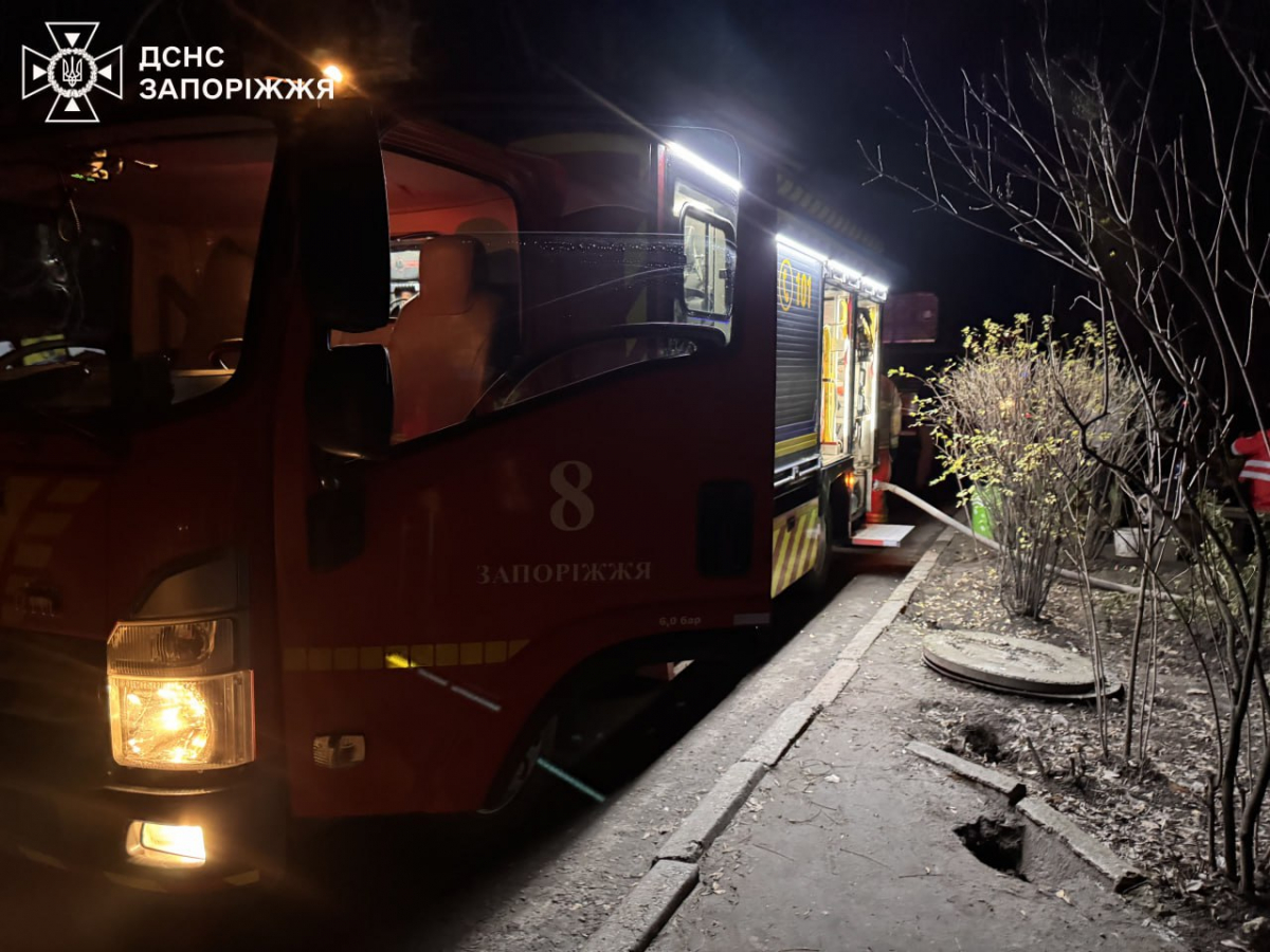  Пожежа в Запоріжжі забрала життя жінки — сусіди врятували мати з трьома дітьми (фото, відео)