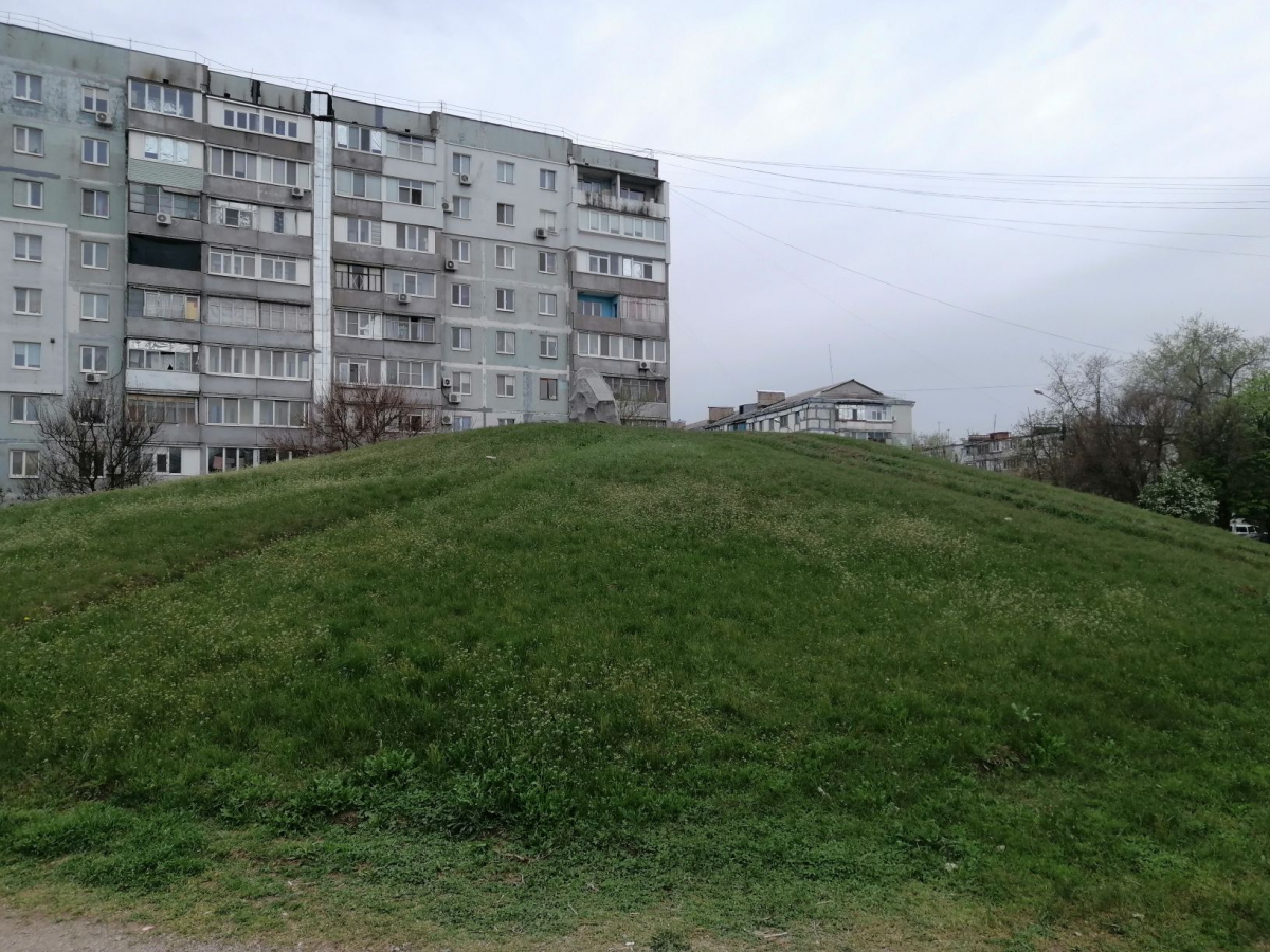 Лахтинський курган у Запоріжжі, фото Володимира Фризька