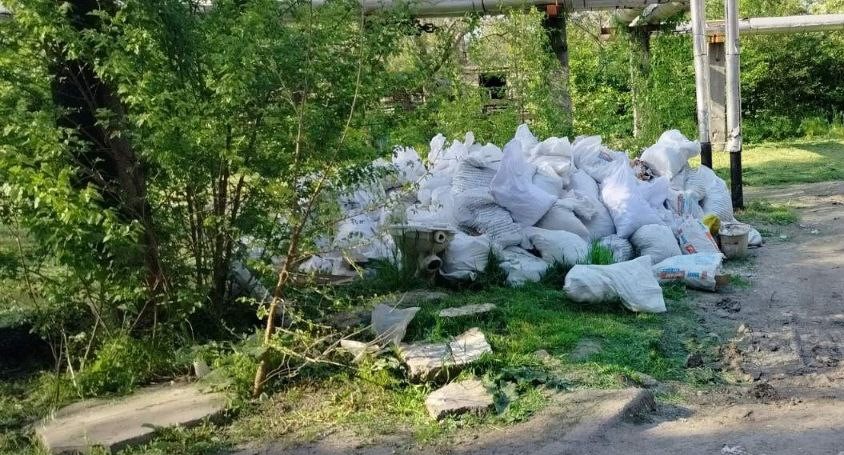 Сміття звозять мішками: у Запоріжжі на зелених зонах влаштували звалища - фото