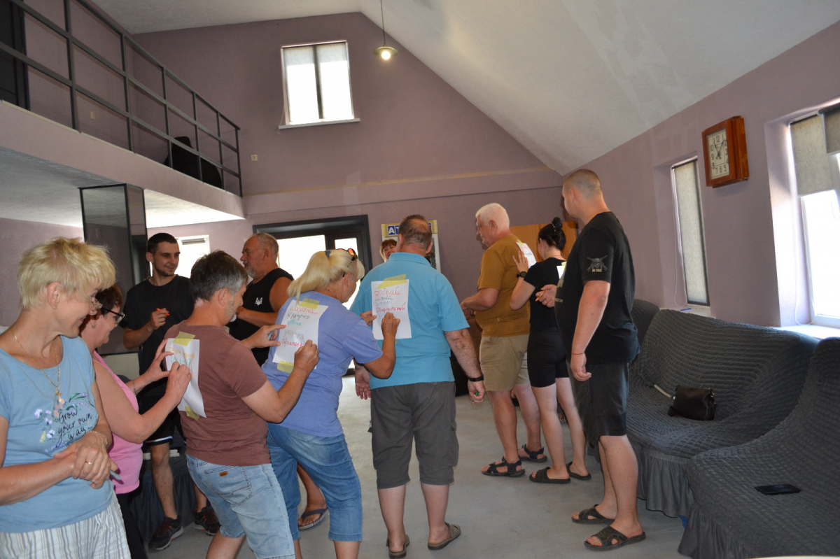 Унікальна модель адаптації - у Запоріжжі пілотна ініціатива допомагає ветеранам та їх родинам відновитися (фото)