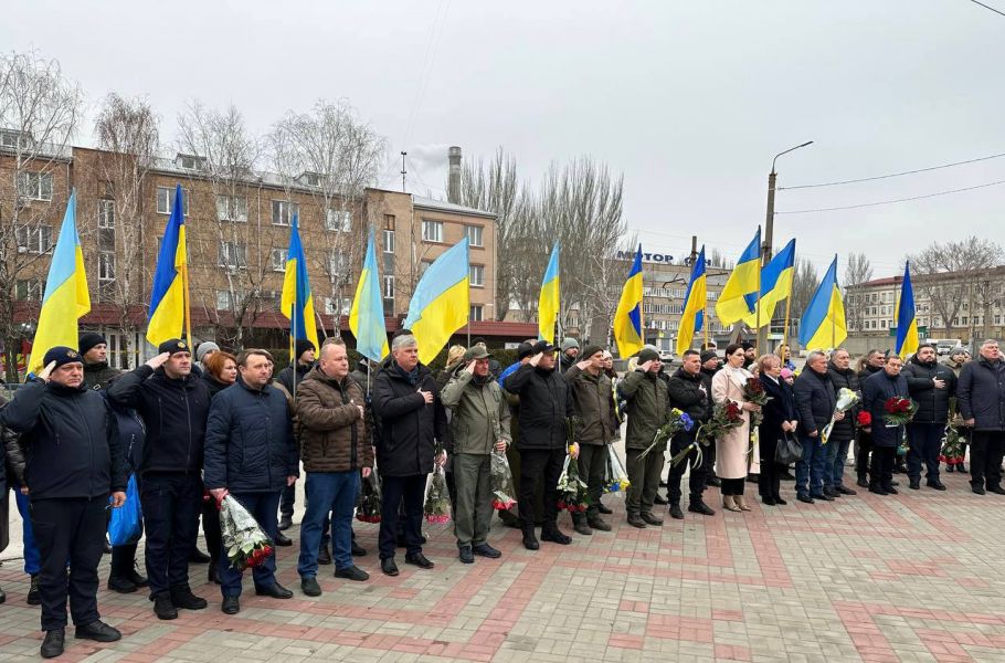 У Запоріжжі відзначають День Соборності України - фото