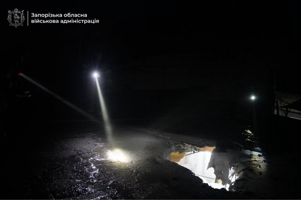 У Запоріжжі через атаку дронів постраждала жінка, пошкоджено СТО та приватні будинки (фото, відео)