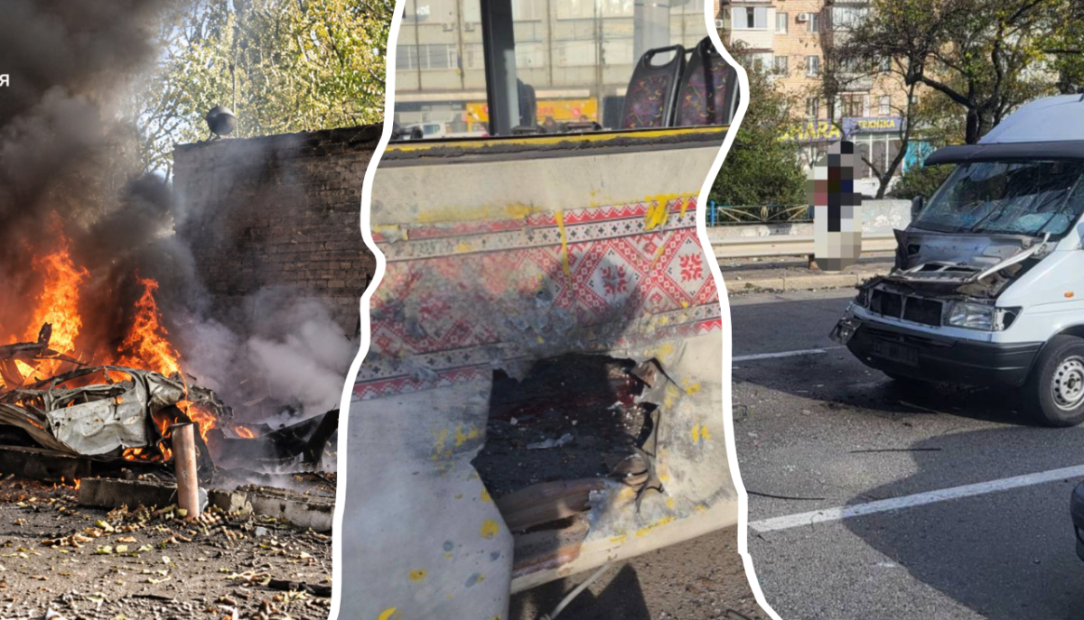 Наслідки ворожих ударів по Запоріжжю