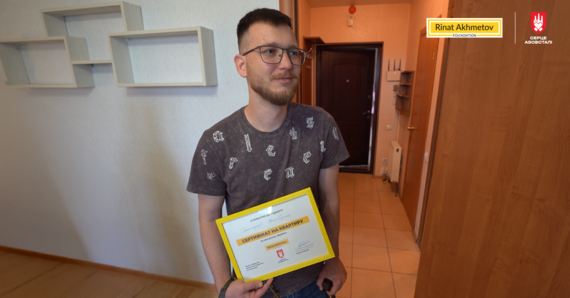 Захисник Маріуполя Олександр Наговіцин отримав квартиру