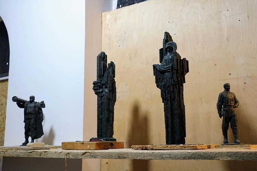 Скульптор-гвардієць планує встановити у Запоріжжі пам'ятник Богородиці