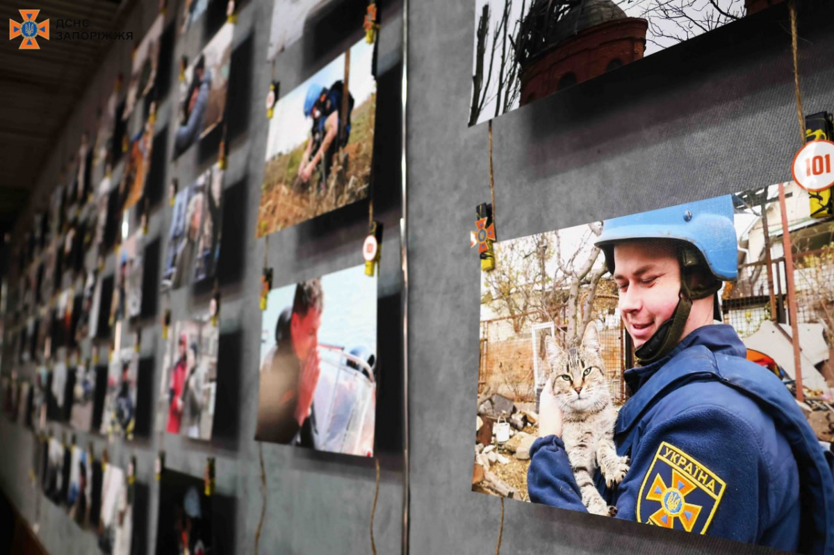 Емоція в кожній фотографії - у Запоріжжі презентували фотовиставку працівниці ДСНС (фото)