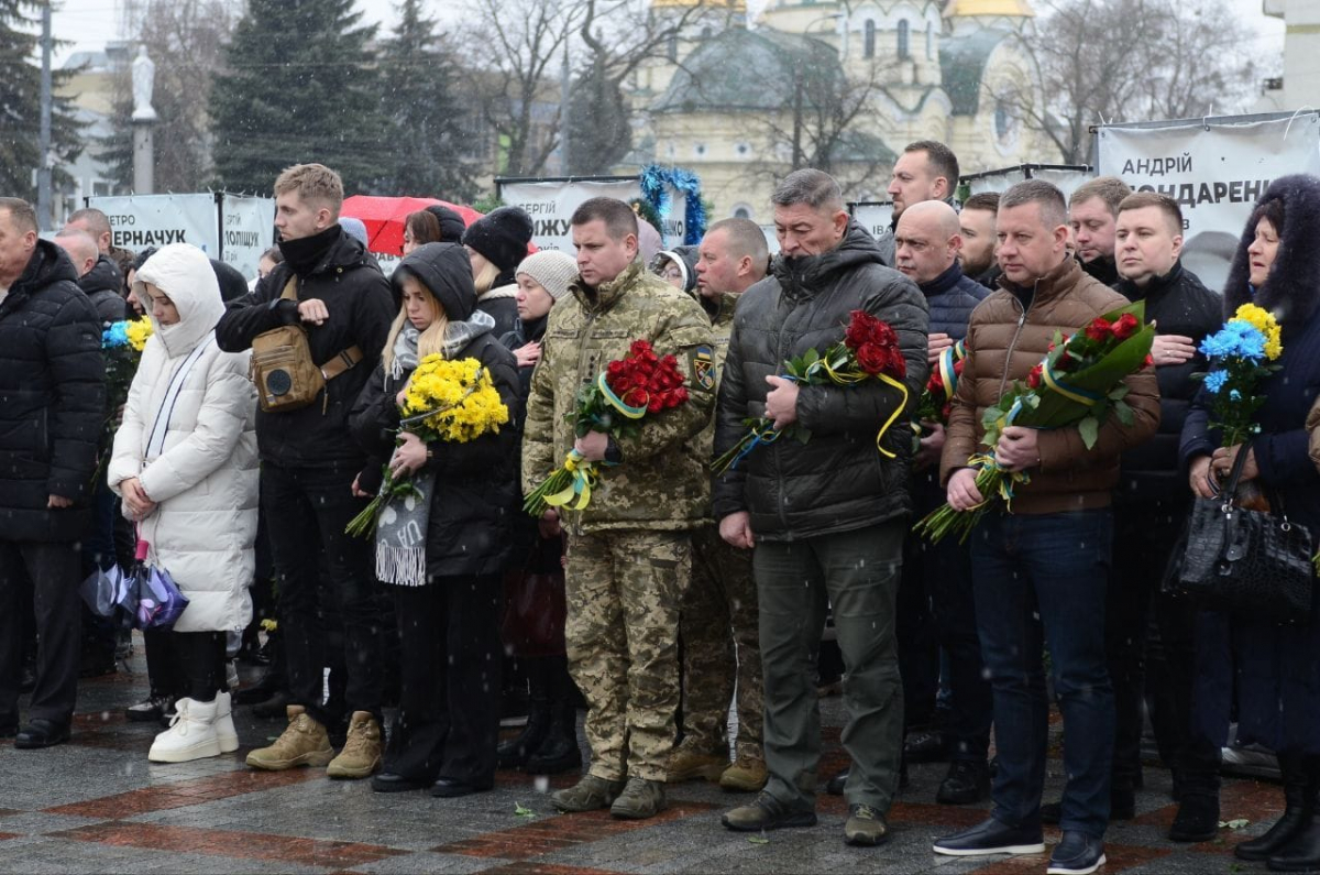 Поховали вдруге - на Рівненщині попрощалися із загиблим захисником з міста Пологи