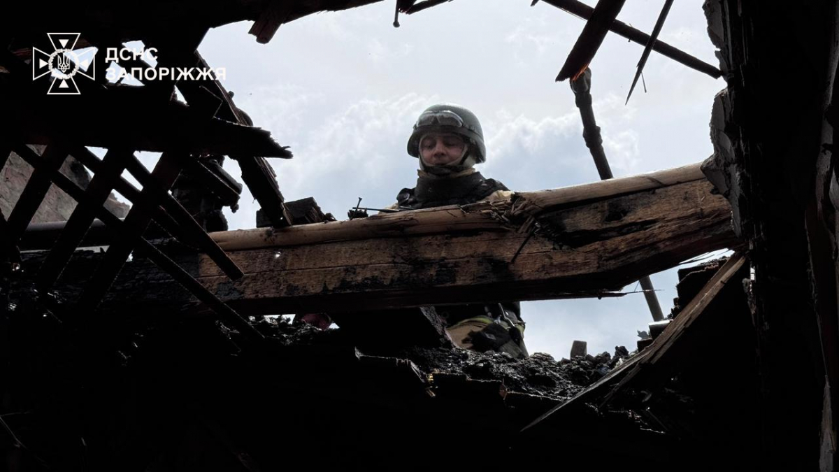 Смертельний удар по Запоріжжю: російські «шахеди» вдруге атакували середмістя (фото, відео)