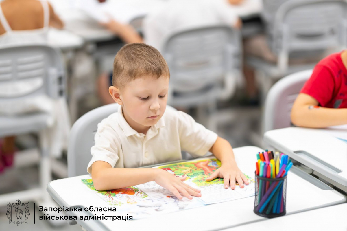 В режимі повного дня - як в одній з підземних шкіл Запоріжжя працює дитячий садок (фото)