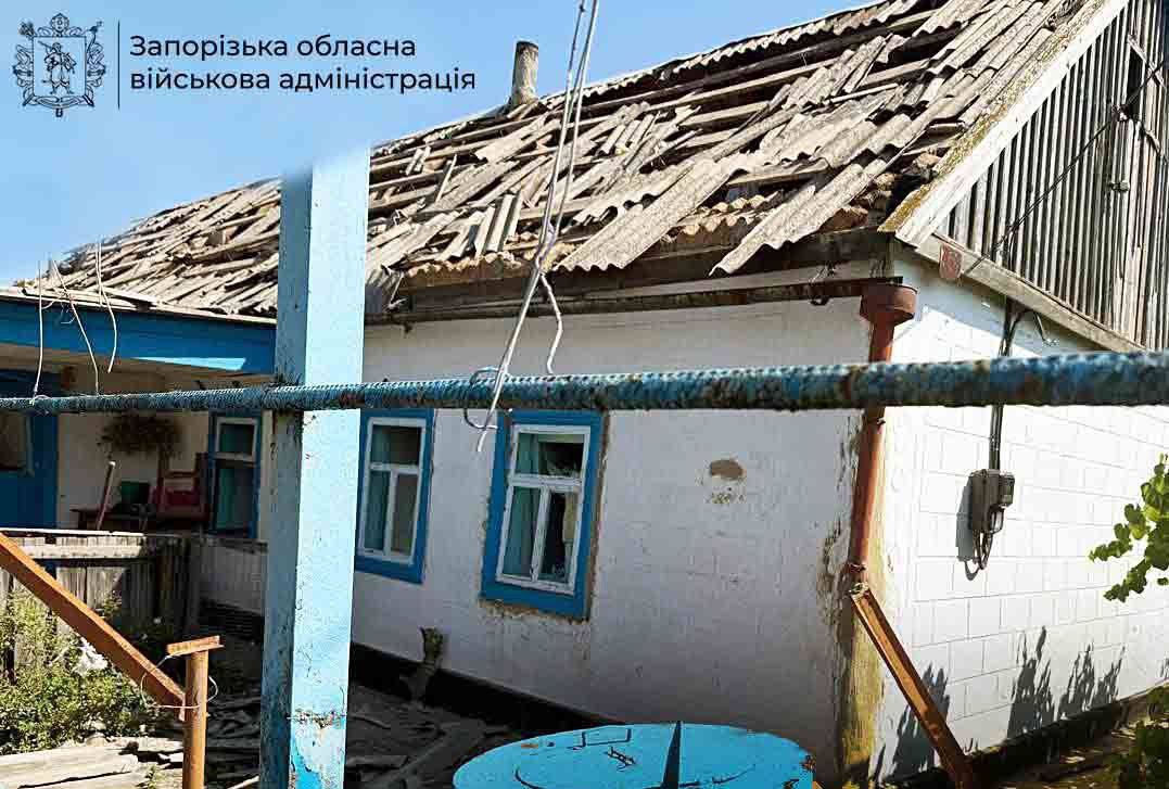 У селі Приморське Запорізької області росіяни атакували людей fpv-дроном - є постраждалий