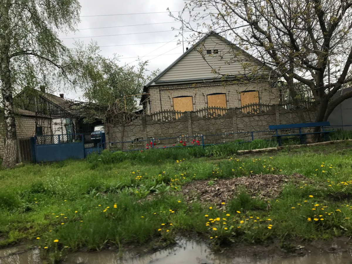 У нескореному місті Запорізької області пошкоджені майже всі будівлі