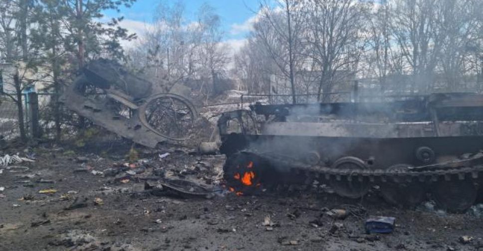 На території Запорізької області артилеристи вщент розбили техніку окупантів