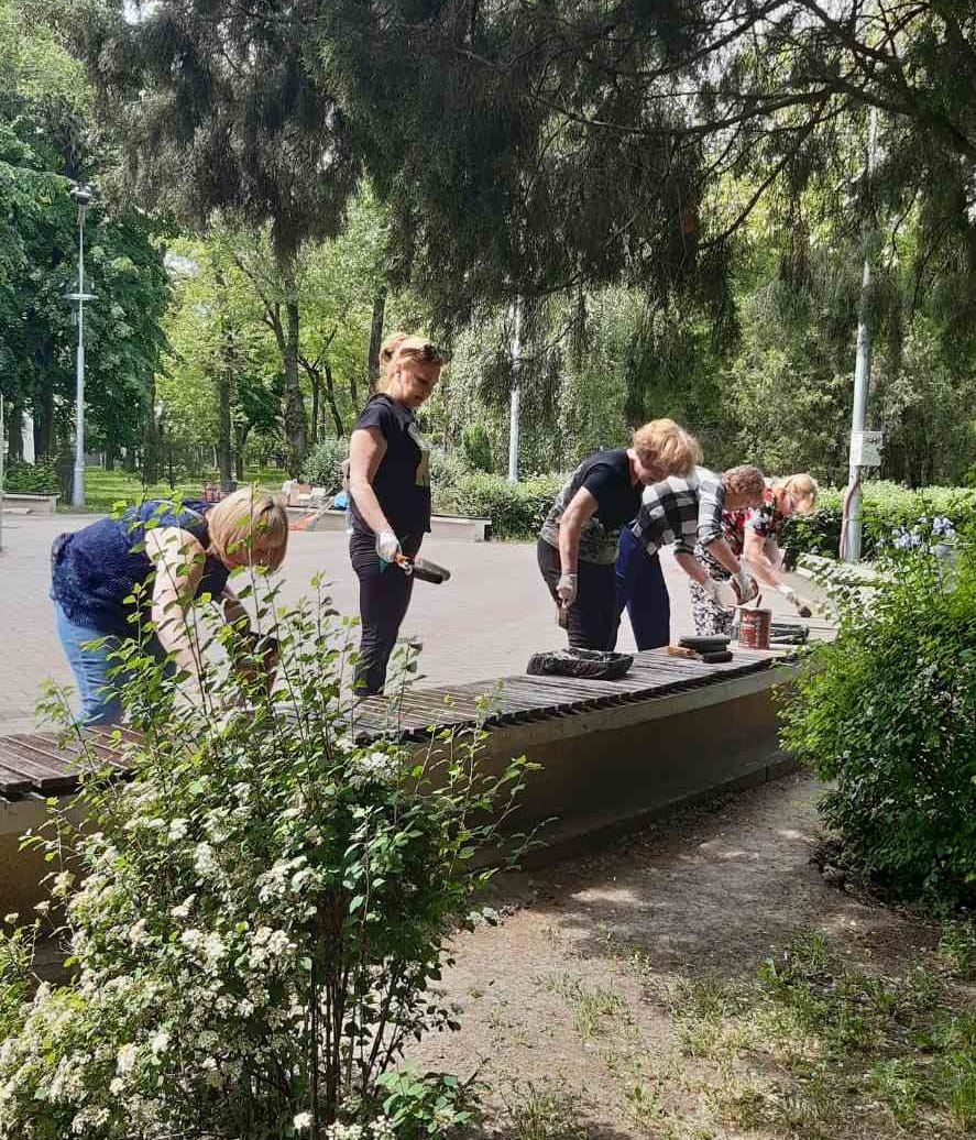 У Запоріжжі привели до ладу парк з інтерактивним фонтаном - фото