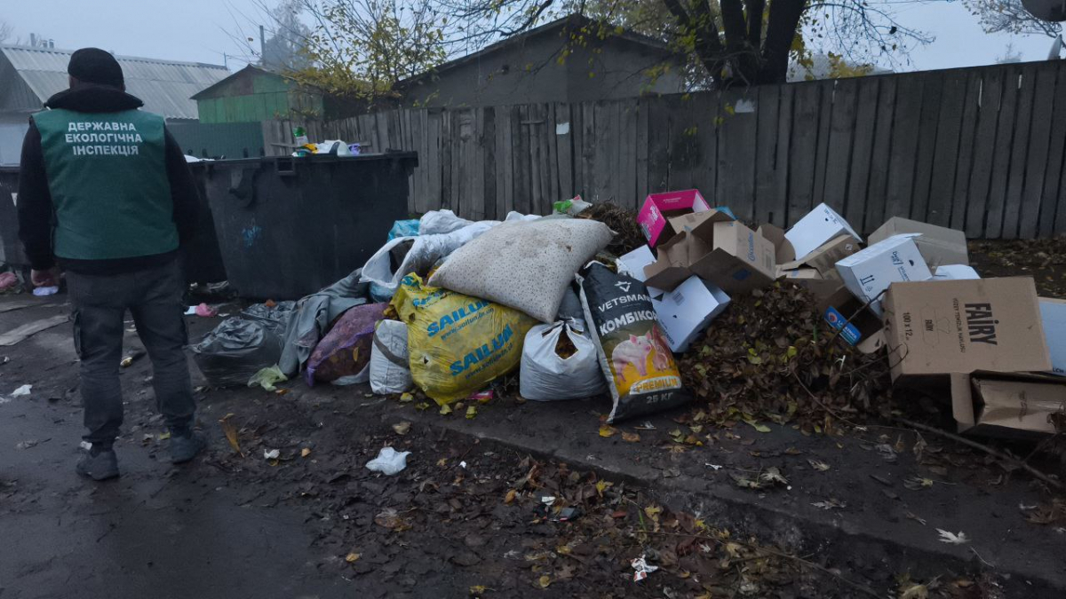 Вулиці завалені сміттям - у центрі Запоріжжя екологи виявили нові незаконні звалища (фото)
