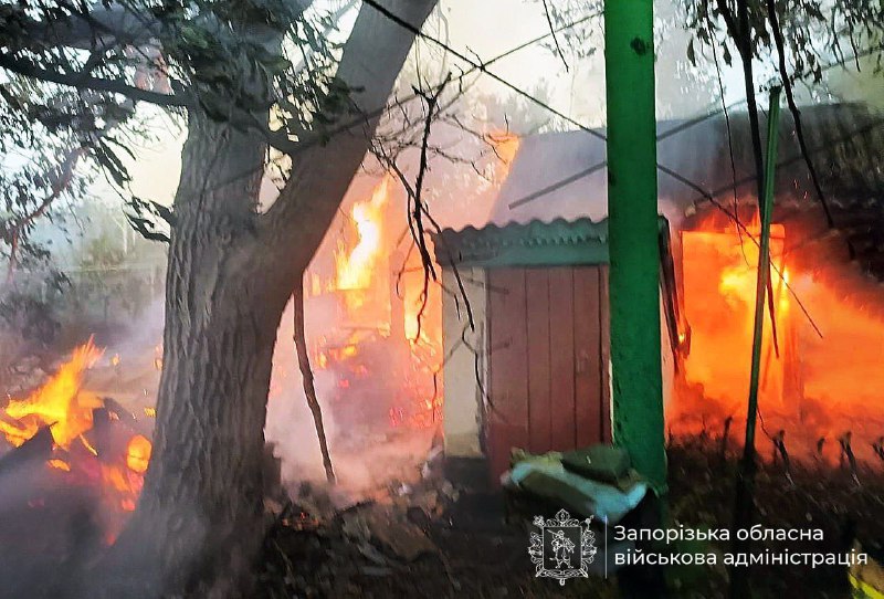На Запоріжжі поранено жінку - за добу окупанти завдали сотні ударів