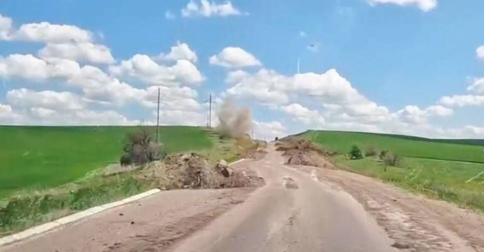 У Запорізькій області ворожий танк зніс свій блокпост