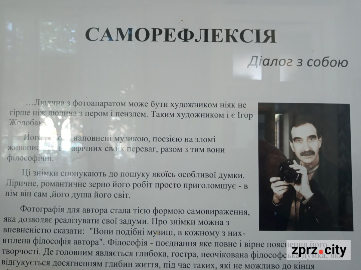 "Саморефлексія" Ігоря Жолобака 