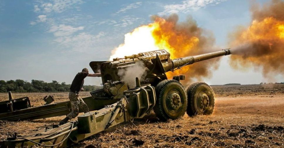 На Запоріжжі українські артилеристи знищили купу окупантів та ворожий склад боєприпасів