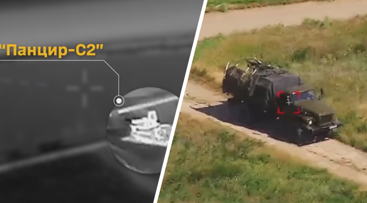 На Запорізькому напрямку українські дрони знищили  «Панцир-С2» та вдарили по логістиці російських військ