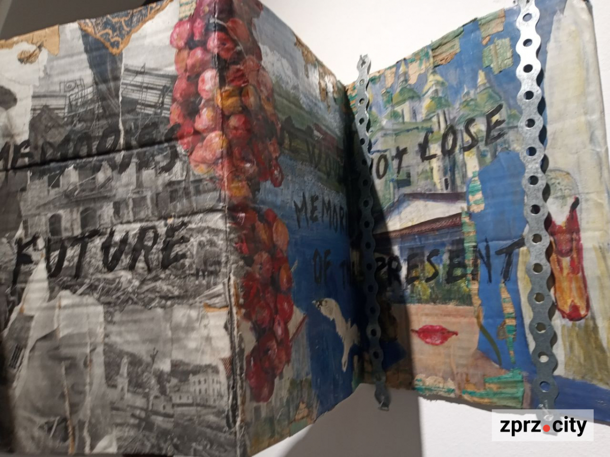 У Запоріжжі показали книгу, вирощену з гриба, та інші незвичайні артбуки - фото