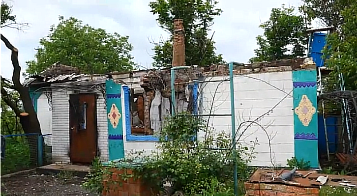 У селі Малинівка Запорізької області, що постійно обстрілює ворог, залишилось п'ять жителів - відео