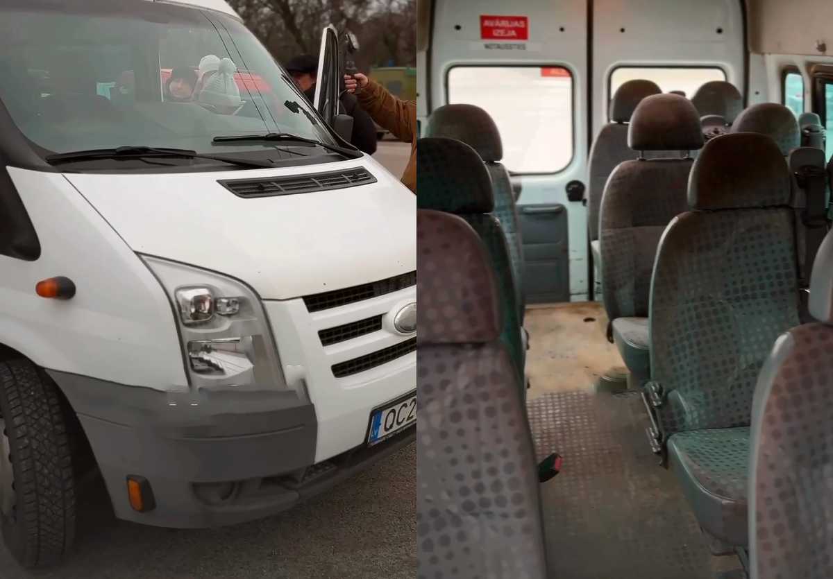 Латвія передала Запоріжжю мікроавтобус для військових