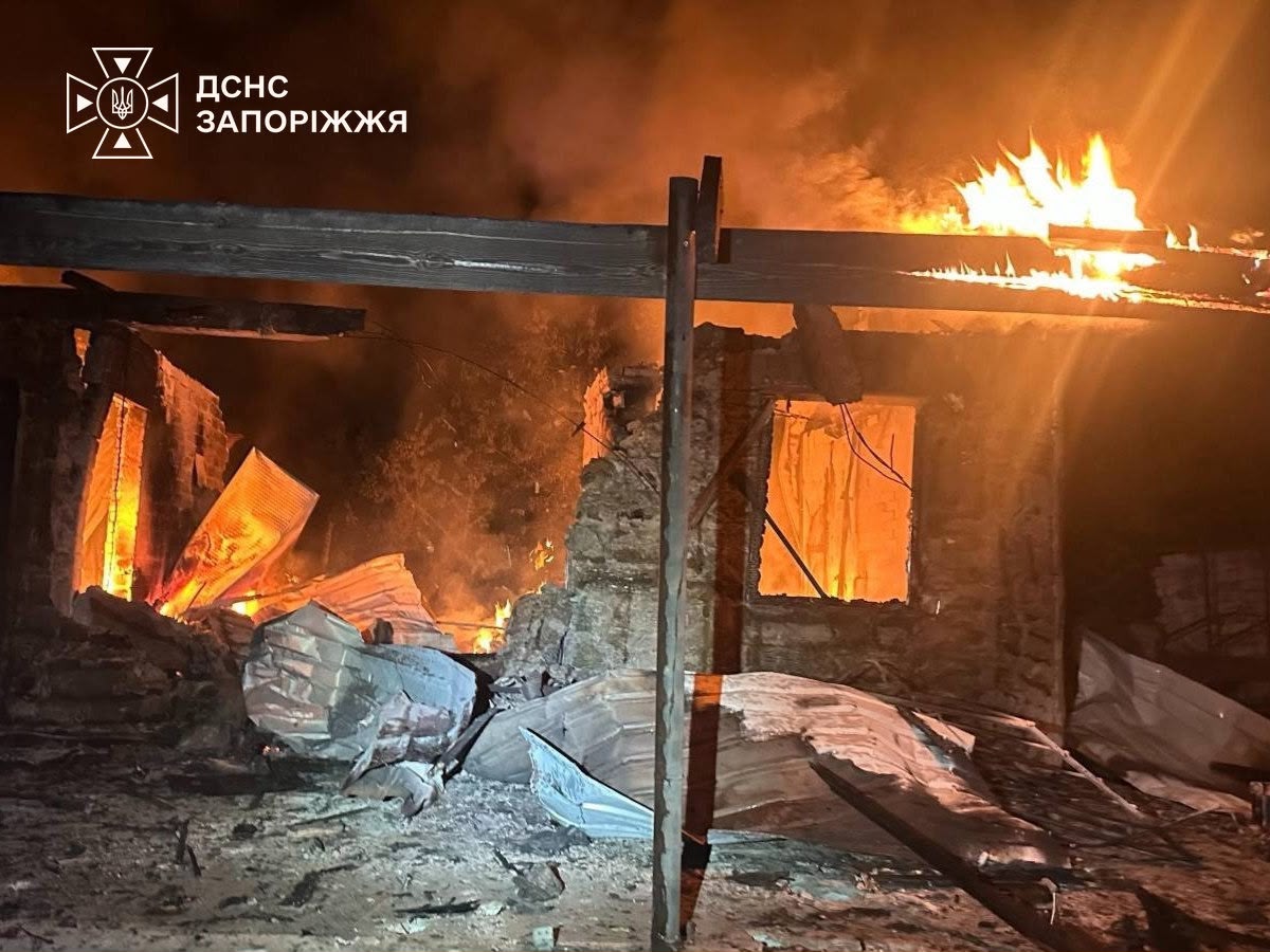 На Запоріжжі внаслідок ворожих атак дві людини загинули, ще четверо отримали поранення (фото, відео)