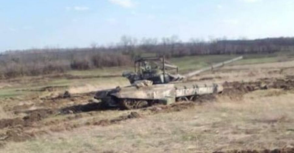 У Запорізькій області тероборонівці разом з військовими знищили ворожий танк