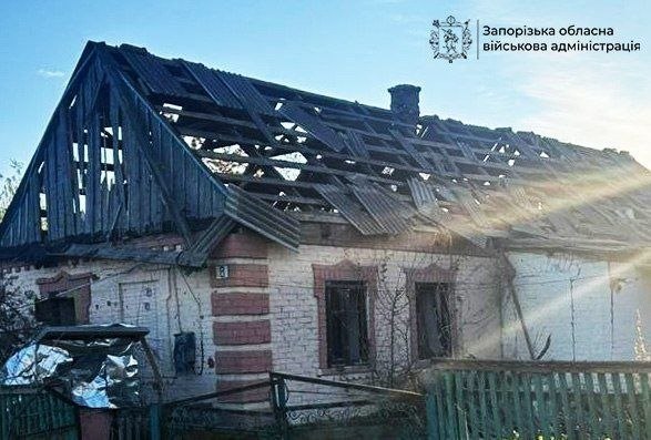 Наслідки російських обстрілів по Запорізькій області 10 травня
