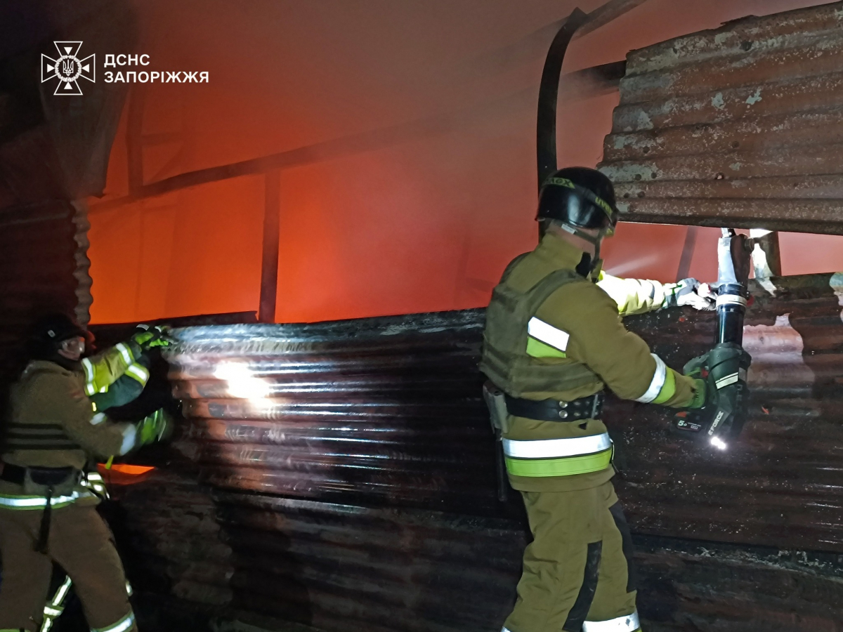 Окупанти атакували "шахедами" серед ночі - внаслідок ударів по Запорізькому району постраждала жінка (фото)