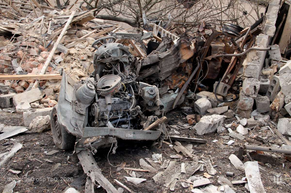 Руїни в Запорізькому районі: тероборонівці показали наслідки російських бомбардувань та обстрілів (фото)