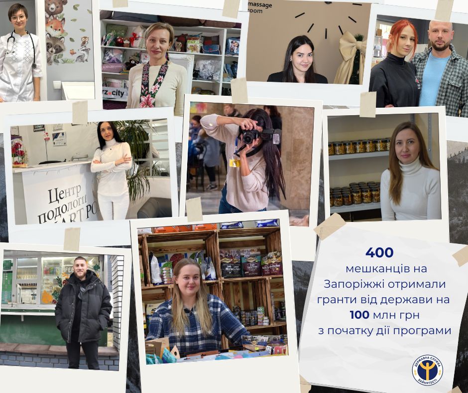 Кафе, зоопростір, вирощування грибів - які бізнеси з'явилися в Запоріжжі завдяки грантам від держави