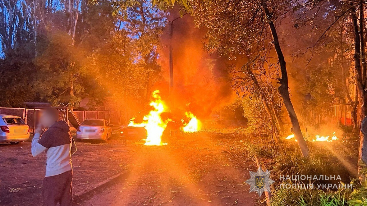 Наслідки ворожого удару по Запоріжжю 29 травня