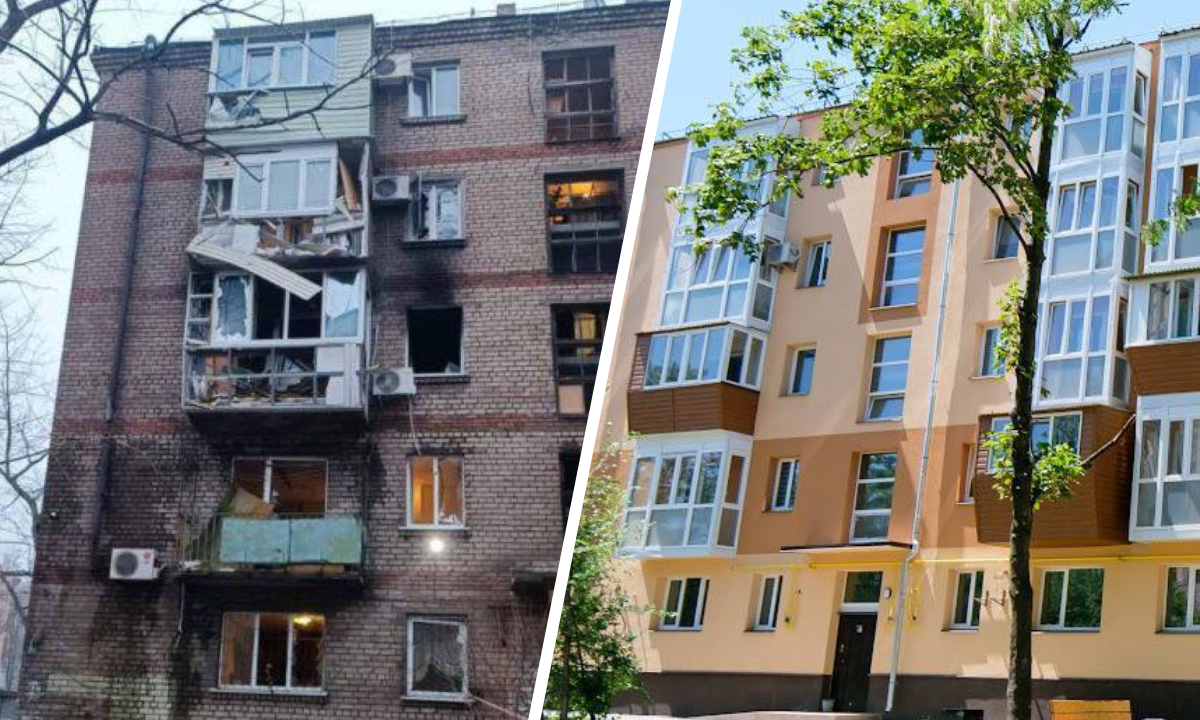 На вулиці Кам'яногірській у Запоріжжі завершили ремонт — мешканці 35 квартир нарешті змогли повернутися додому