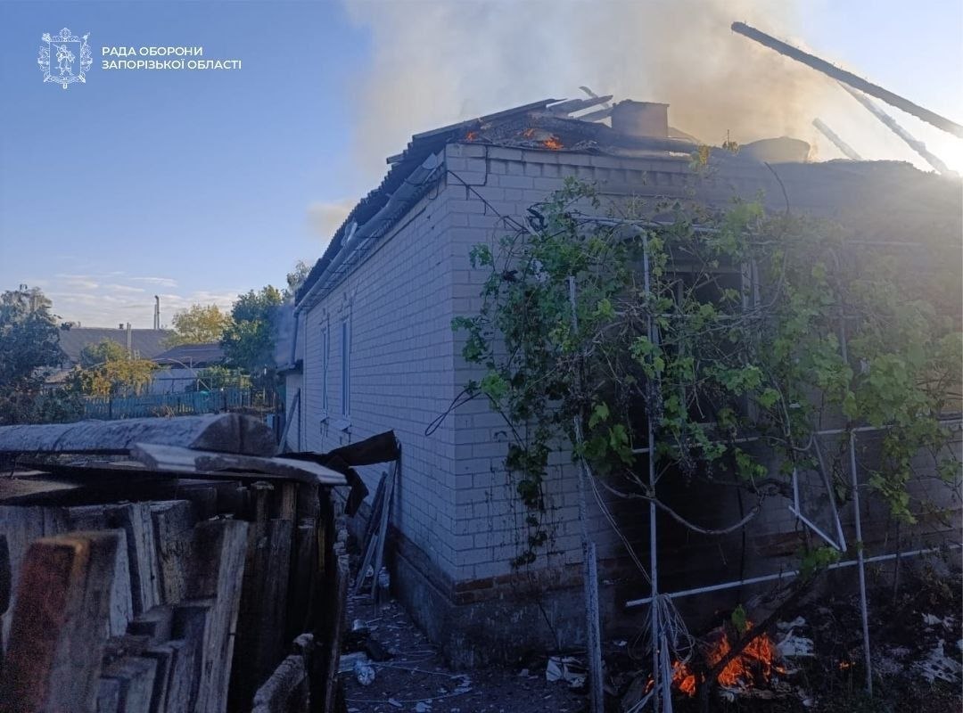 Наслідки ворожих ударів за минулу добу у Запорізькій області