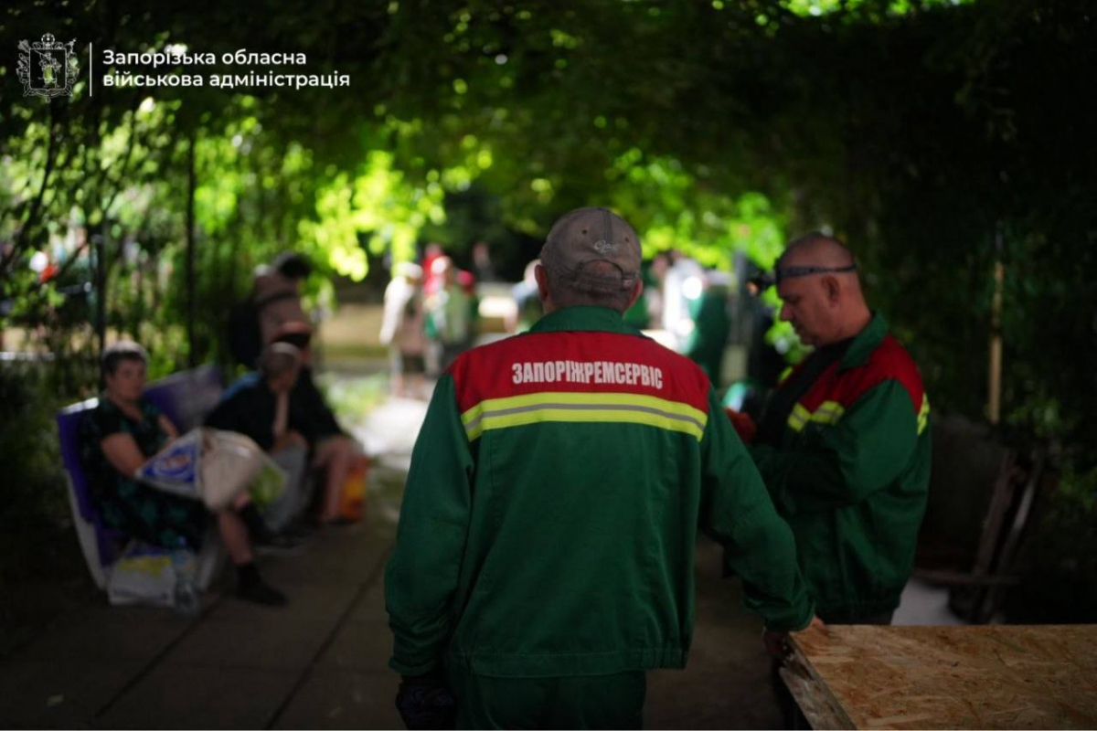 Удар по багатоповерхівці Хортицького району Запоріжжя