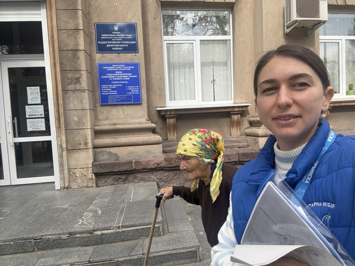 Бабуся, яка вчить не здаватися - пані Ганна з Павлівки почала нове життя у Запоріжжі після втрати дому