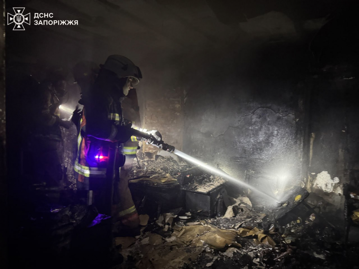 Задимлена пастка - як рятувальники в останній момент врятували жінку в Запоріжжі (фото)